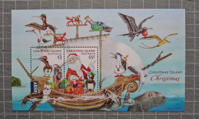 Australia - 2023 Christmas Island Xmas Miniature Sheet Mnh *Free Postage*