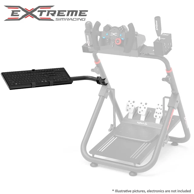 Extreme Simracing Articulated Keyboard Tray for Wheel Stand SXT V2 Model 2