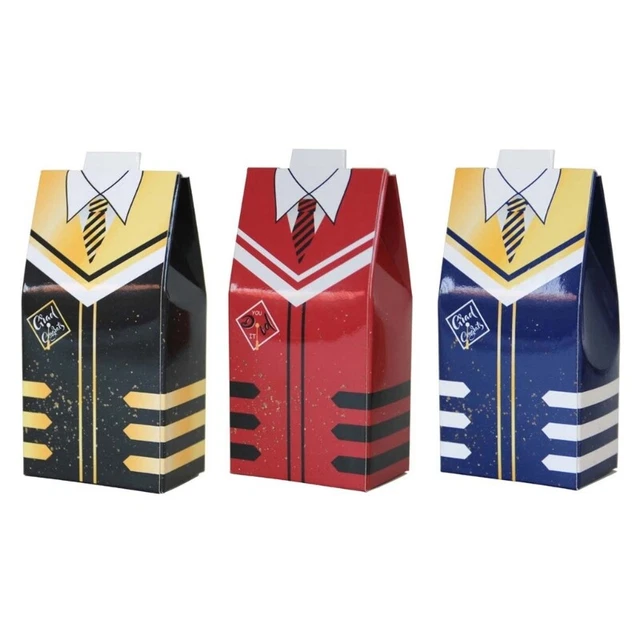 50Pcs Bachelor Clothing Shaped Candy Boxes Multifunction Container for Cookie