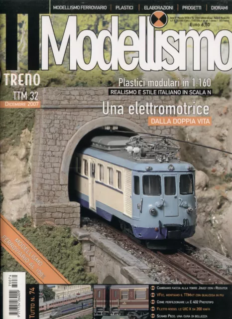 Rivista TUTTO TRENO MODELLISMO TTM 32 Dicembre 2007    IT            bb