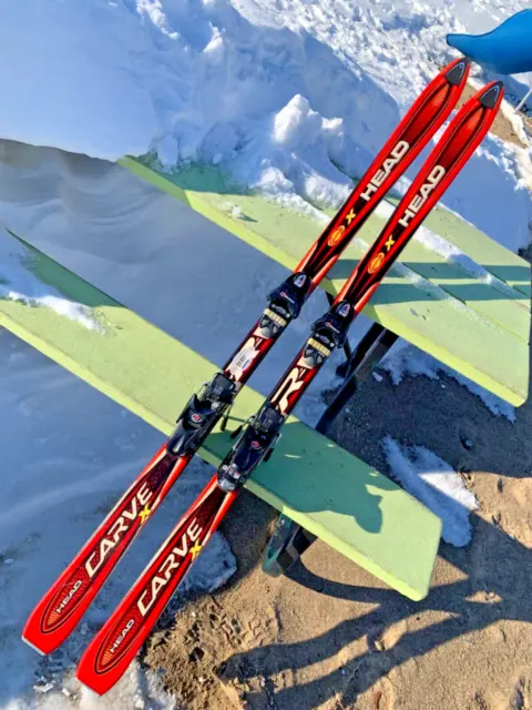 HEAD CARVE X 170 cm Skis Tyrolia T-SHOCK Bindings