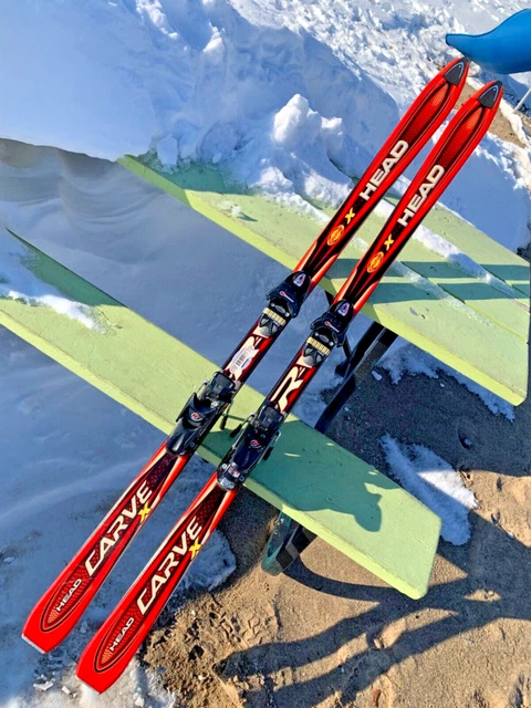 HEAD CARVE X 170 cm Skis Tyrolia T-SHOCK Bindings