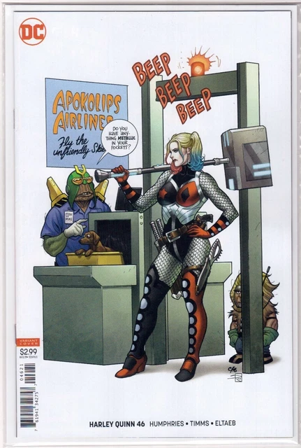 HARLEY QUINN #46 (2018) Frank Cho Virgin Cover B VARIANT DC Comics Rebirth NM+