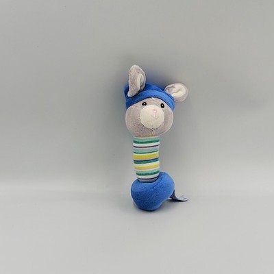 Turquoise 17 cm Lapin Gipsy Hochet Pomme 
