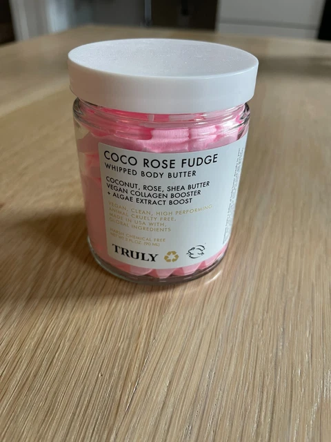 Truly Beauty - Coco Rose Fudge Whipped Body Butter 3 fl oz 90 ml NEW Truly Beauty - Coco Rose Fudge Whipped Body Butter 3 fl oz 90 ml NEW