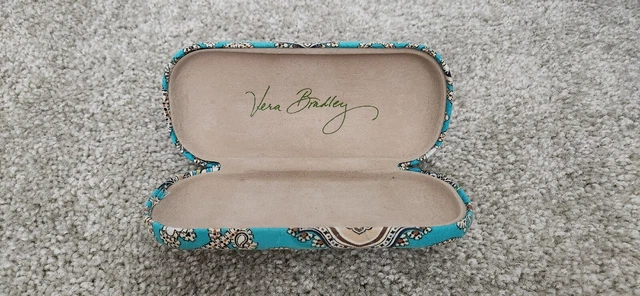 Vera Bradley clamshell hard eyeglass/sunglass case