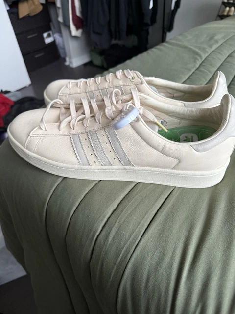 adidas gazelle silver green womens adidas Consortium x Pharrell Williams Campus main image 0