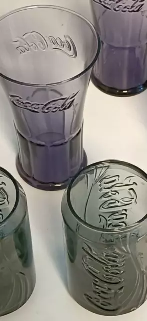 Bicchieri Coca-cola da collezione  - lotto colori misti