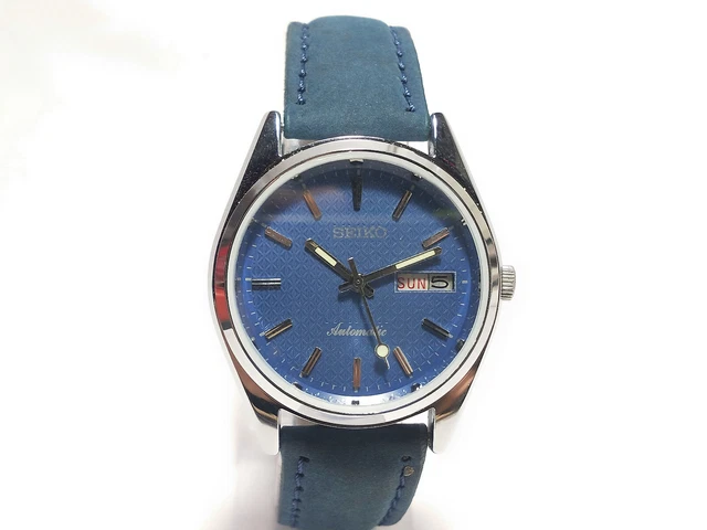 Vintage  Seiko  Automatic Movement Day Date Analog Dial Wrist Watch K92