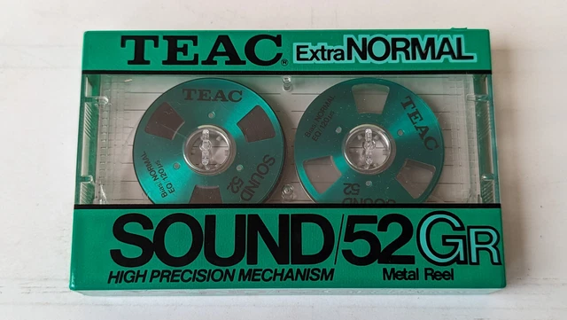 TEAC SOUND 52 Gold Vintage 1984 Audio Cassette Tape Type I Made in Japan EUR 45,00 - FR