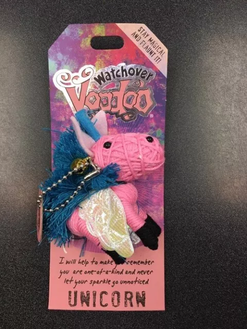 Watchover Voodoo Doll  -  Unicorn  -  3" New Lucky Charm