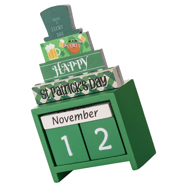 Decorazione personalizzata per il giorno di san patrizio Irish Pub targa in legno personalizzata targa da parete rustica Home Bar Sign Lucky Charms Shamrock Celtic  15