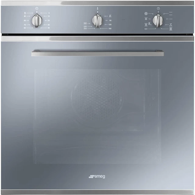 Smeg SF64M3TVS four 70 L A Argent