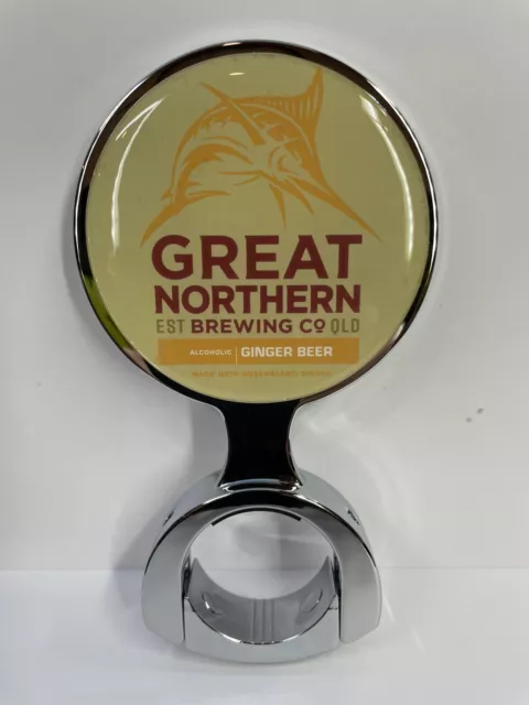 Great Northern Ginger Beer Font 82mm Decal Keg Kegerator Beer Tap Badge