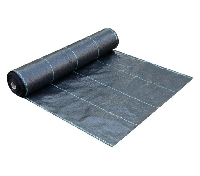 Toiles De Paillage 50m² Toile Anti-Mauvaises Herbes Perméable à L'eau