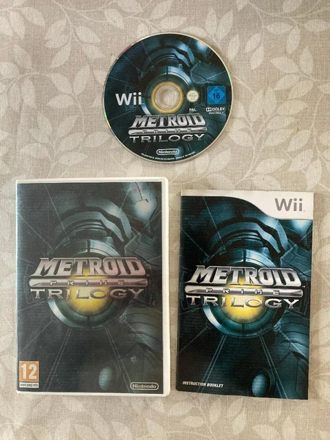 Metroid Prime Trilogy Wii. Perfect condition. Unsealed but never played.