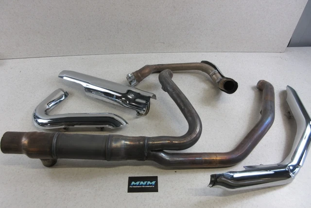 17-21 Harley-Davidson GENUINE Road Glide Exhaust Header Manifold Pipes w/ Guards