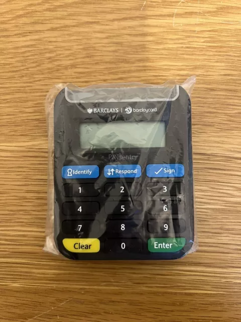 Barclaycard PINSENTRY Card Reader Machine Barclay security online banking device