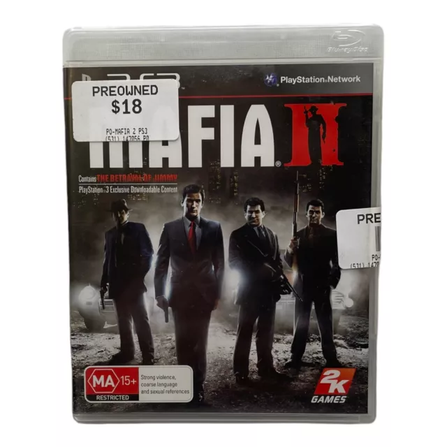 MAFIA II 2 For The PS3 $19.95 - PicClick AU