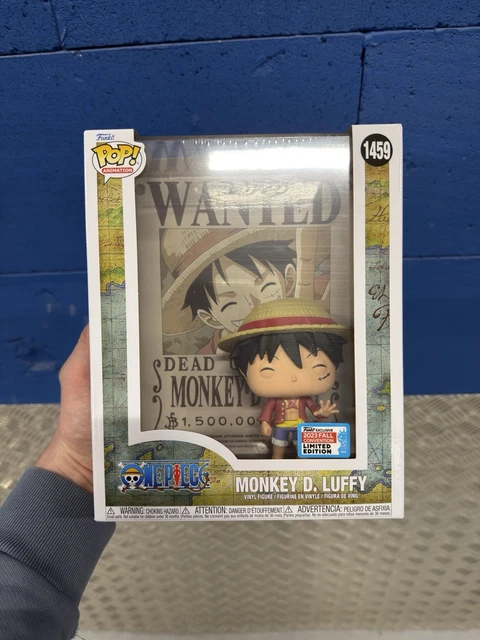 Funko Pop One Piece 1459 Monkey D Luffy Wanted Poster NYCC 2023 Exclu Authentic