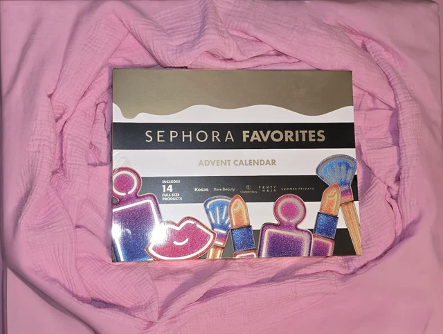 Calendrier De L'Avent Sephora 2025 - Coffret Sephora Favorites 24 Produits - Neuf