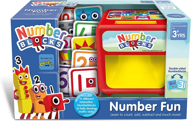NUMBERBLOCKS AN10 TOY-COUNT with Number Blocks and Learn Basic Maths ...