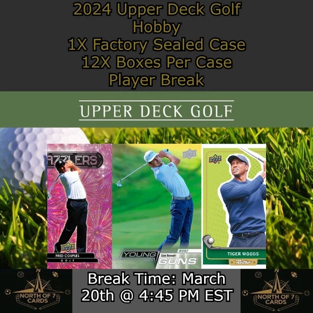 RACHEL HECK 2024 Upper Deck Golf Hobby 1X Case Player BREAK 2 EUR