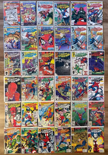 Amazing Spider Man Lot Of 36