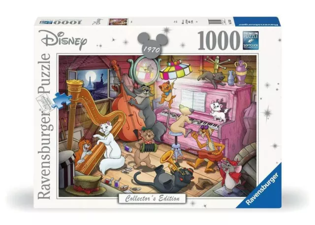 Ravensburger Puzzle 17542 Aristocats 1000-Piece Disney Puzzle for Adults and Chi