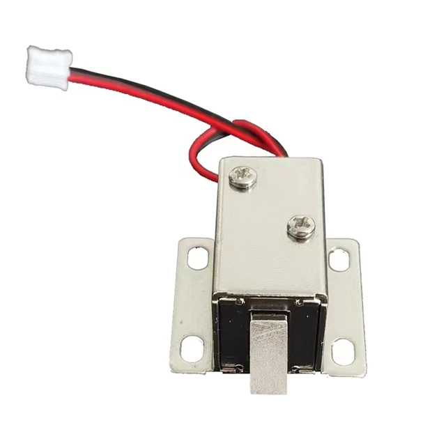 12V MINI SOLENOID Electric Control Push-Pull Cabinet Drawer Door ...