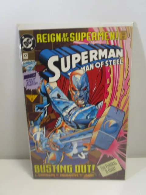 DC Comics Superman The Man of Steel #22 June 1993 BAGGED BOARDED