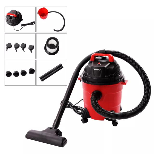 Wet Dry Vacuum Small Portable Shop Vac Cleaner Hose Lightweight 4 Gallon NEW