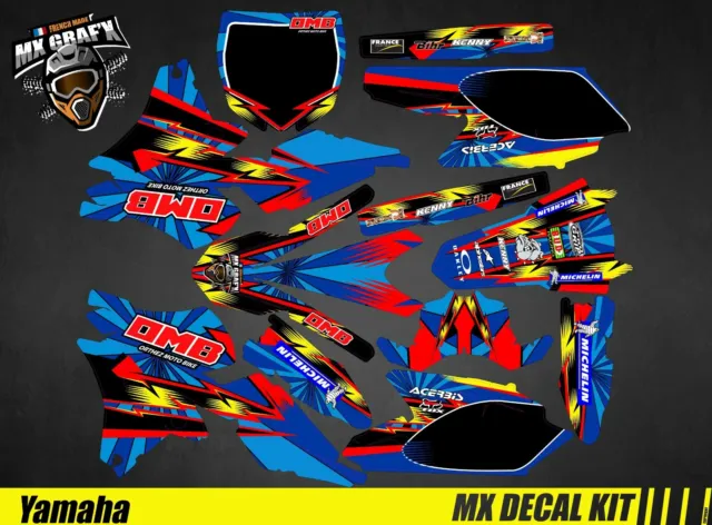 Kit Déco Moto pour / Mx Decal Kit for Yamaha YZF - OMB