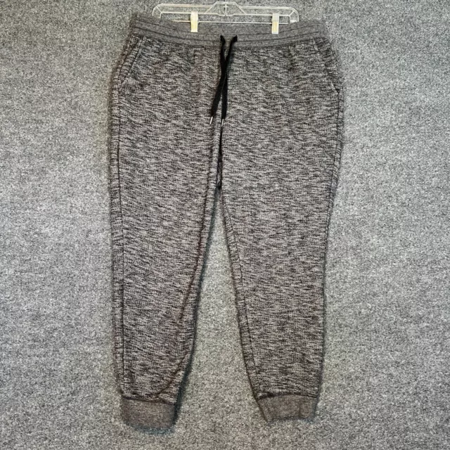 Old Navy Pants Womens XL Gray Joggers Fleece Sweatpants Stretch Waist Casual