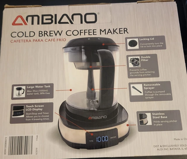 AMBIANO COLD BREW COFFEE MAKER Brand New! 24.99 PicClick