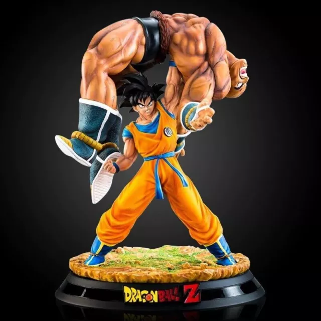 Son Goku vs Nappa DRAGON BALL Z Figurine Géant Grand Combattant Sangoku DBZ 43cm