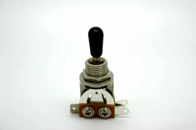 3 way Chrome Toggle Switch And Black Tip For Gibson Epiphone Les Paul & Sg