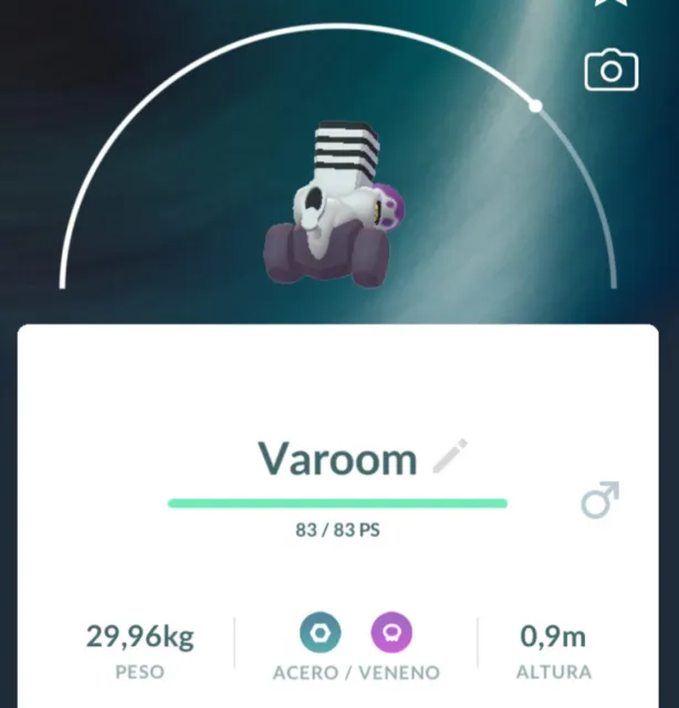 Pokemon Varoom - Knattox - Vrombi POKEMON GO