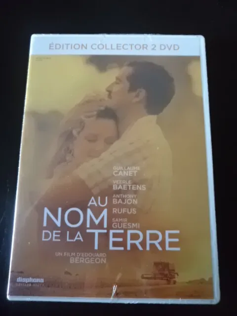 Dvd Neuf - AU NOM DE LA TERRE avec GUILLAUME CANET (collector 2 dvd)