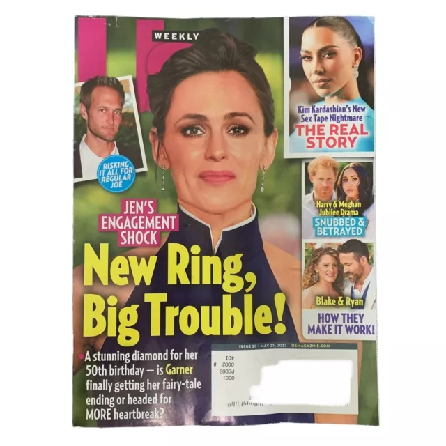 US Weekly Magazine May 23 2022 Jennifer Garner Kim Kardashian Sex Tape Nightmare