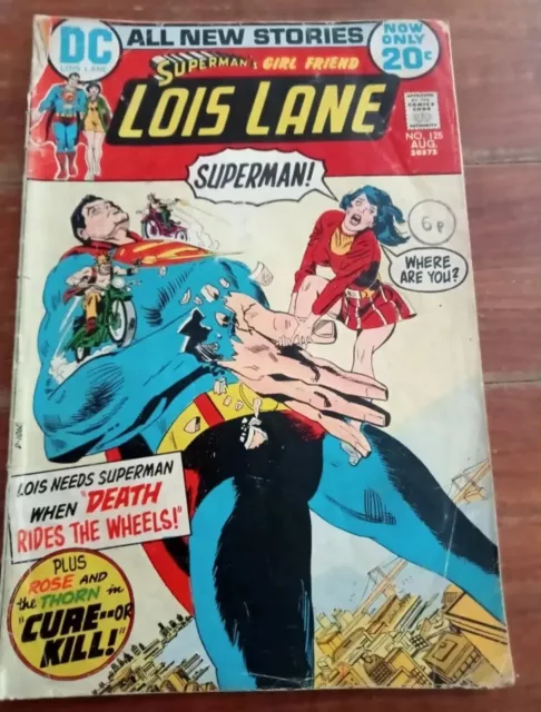 Superman's Girlfriend Lois Lane #125 DC Comics