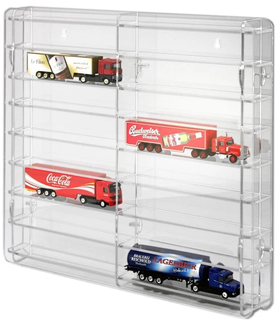 Teca espositore vetrina box modellini auto scala 1:24 collezione