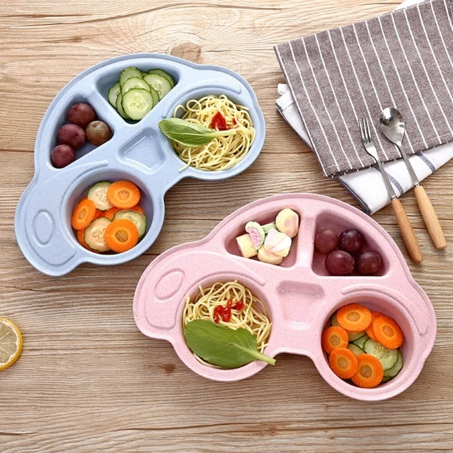 Estante de comida match utensilios de cocina contenedor de almacenamiento plato de bebé