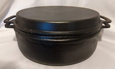 Large Vintage ROBERT WELCH Victor Lauffer CAST IRON DUTCH OVEN Made in England