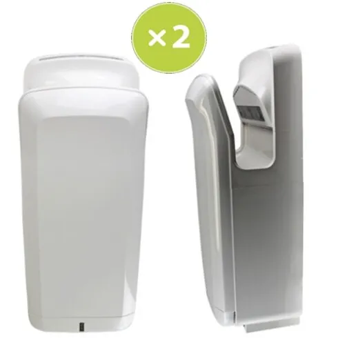 Presale Best Buy Combo Bbh Set Of 2 Jet Hand Dryers - White Abs Plastic
