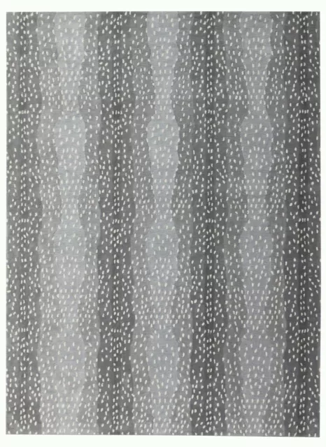 Nuevas alfombras de lana 100% hechas a mano, color gris, tejidas a mano