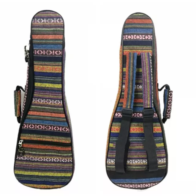 21/23/26 Inch Ukulele Case Bohemian Mini Guitar Bag  Guitar Accessories