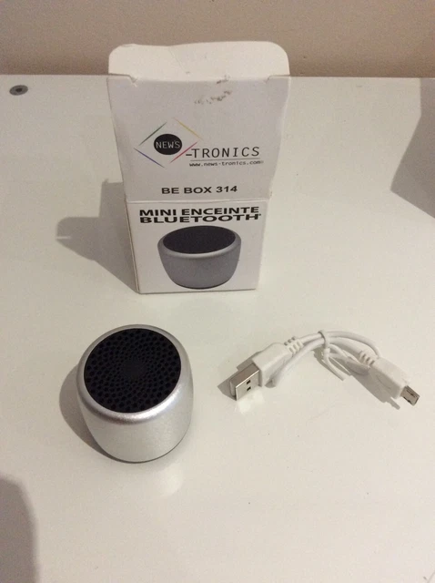 Box Tronics MINI ENCEINTE BLUETOOTH marque tronics be box en excellent etat EUR 5 ...