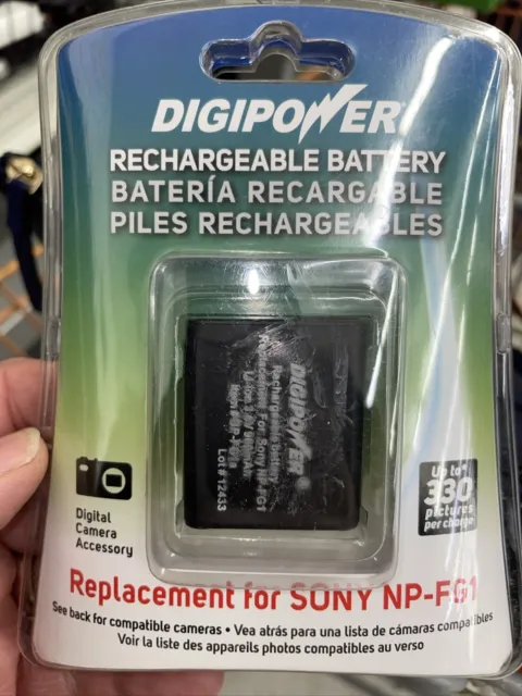 Digipower Sony np-fg1 Replacement Rechargeable Battery
