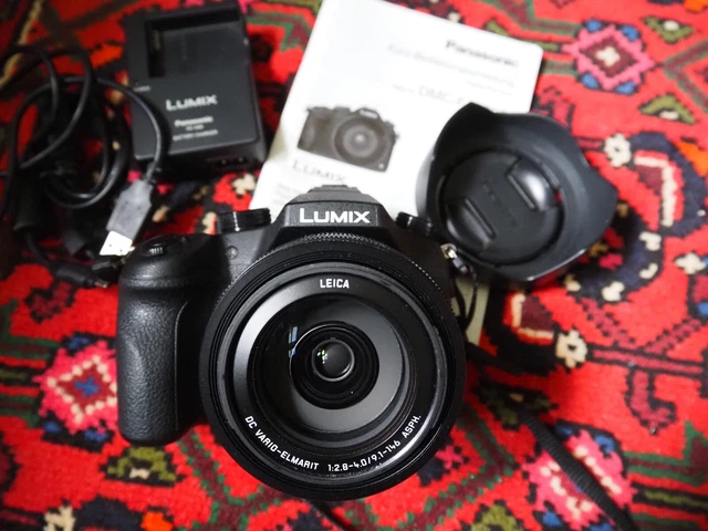 PANASONIC LUMIX DMCFZ1000 20.1 MP Digitalkamera Schwarz EUR 200,00